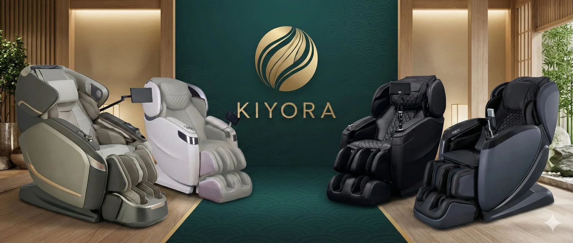 Kiyora collectie in showroomomgeving